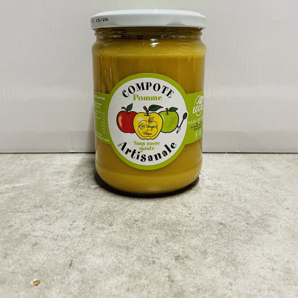 COMPOTE DE POMME ARTISANALE 560gr